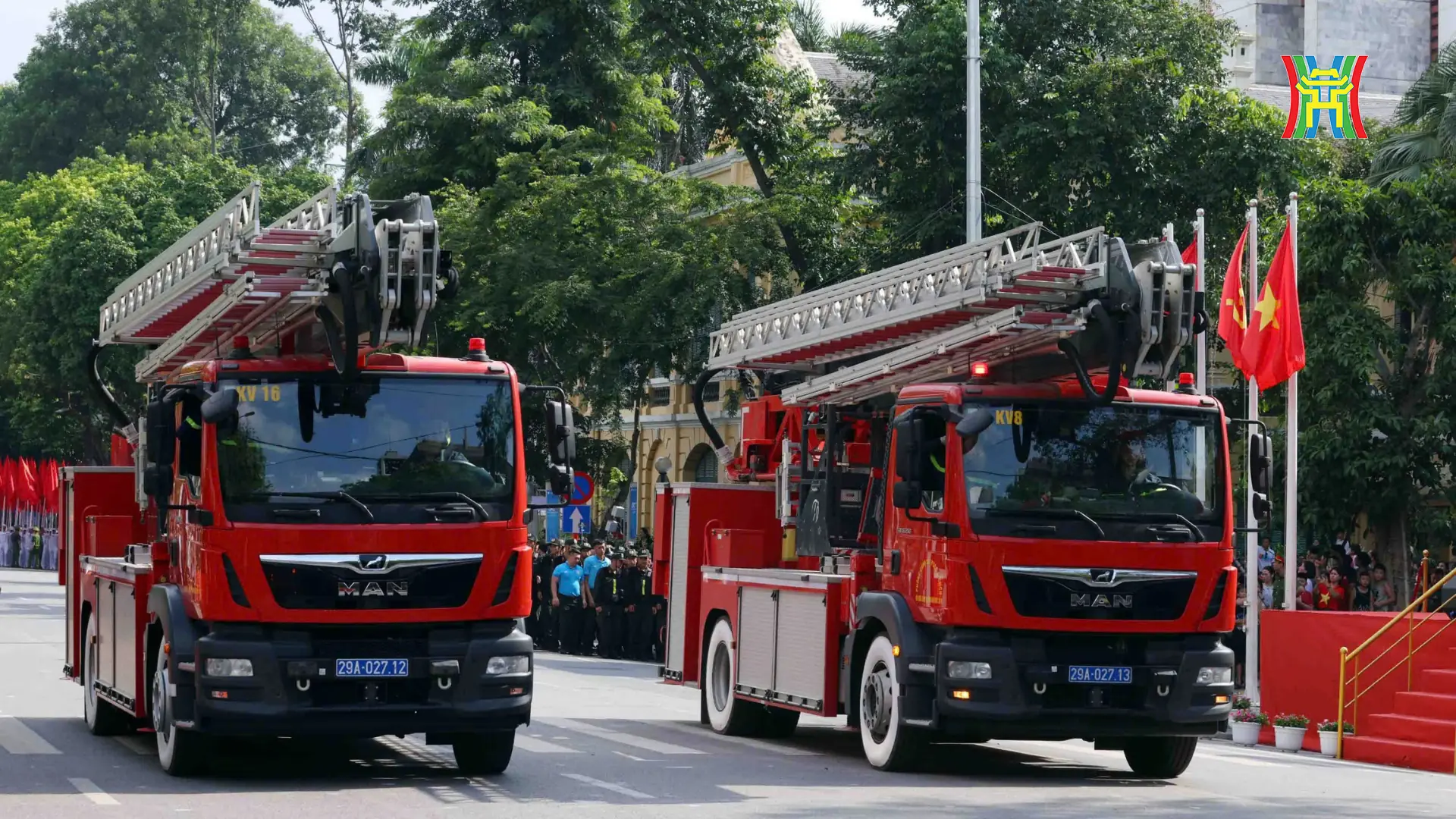 Xe chữa cháy Man - Schmitz 6300 lít